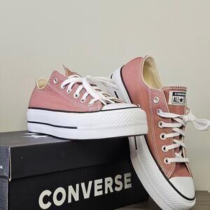 Converse Women's CTAS Lift  Oxfords  Size 7.5 Light Saddle A10648F NWT
